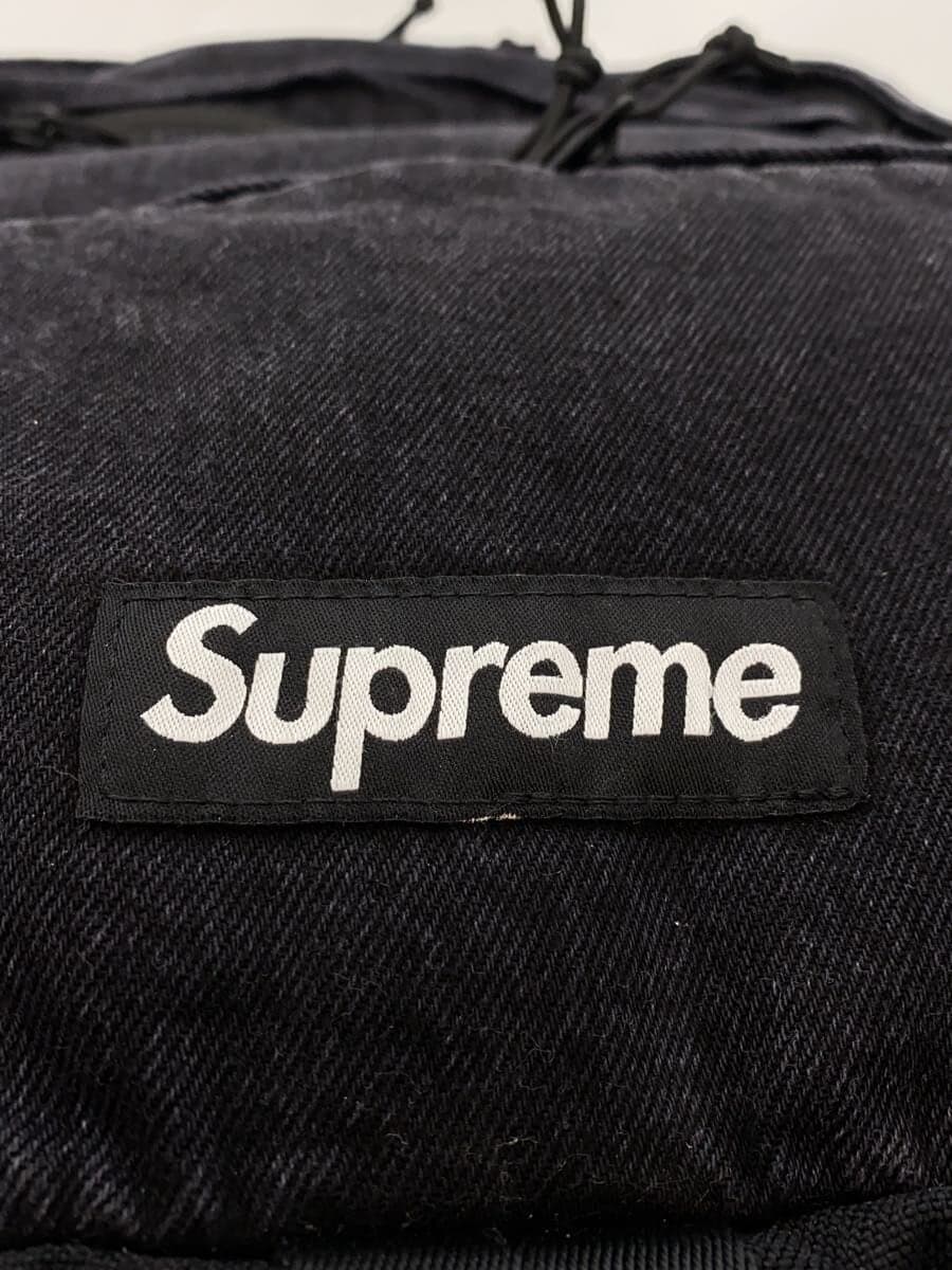 Supreme Backpack Denim BLK B1FW25 5