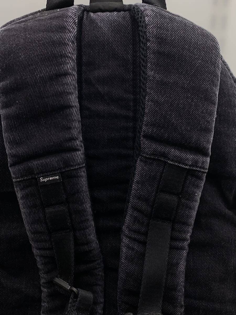 Supreme Backpack Denim BLK B1FW25 8