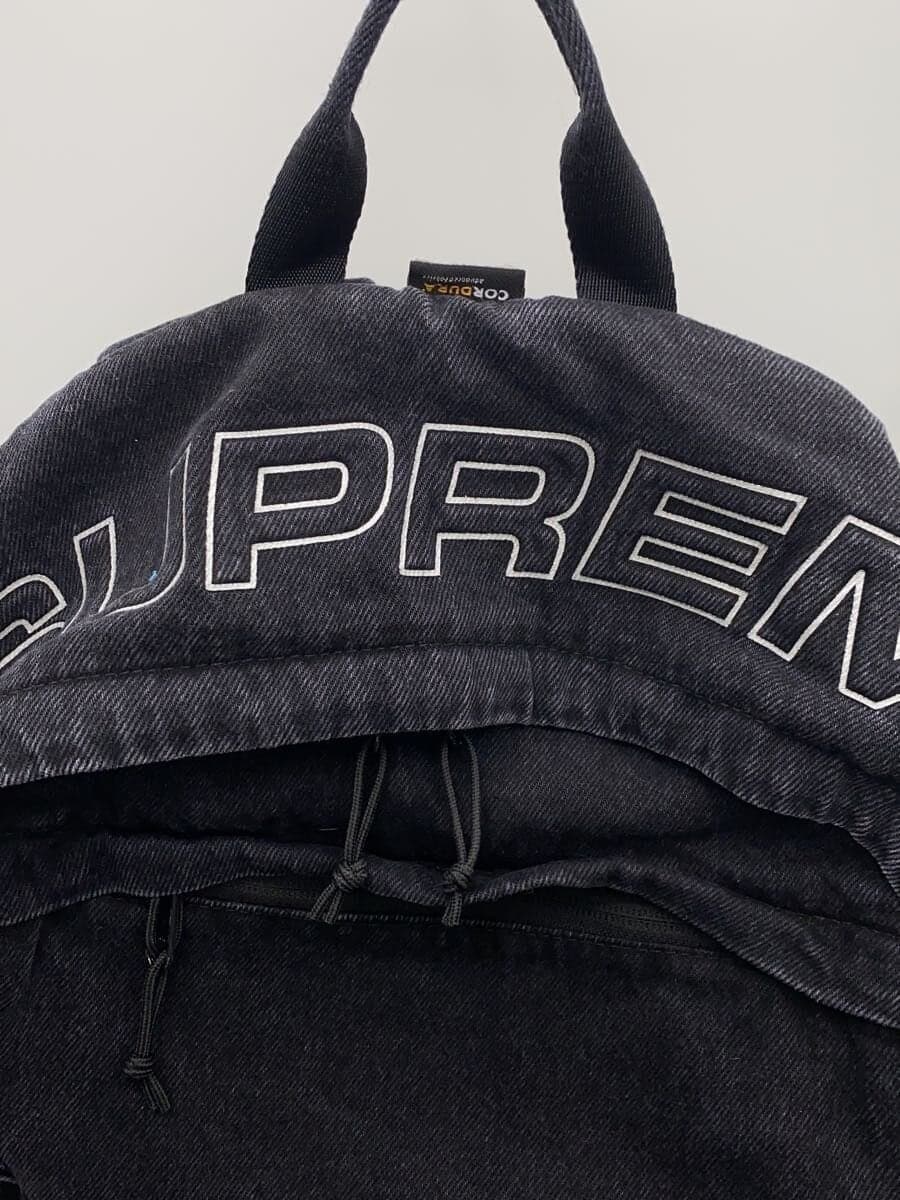 Supreme Backpack Denim BLK B1FW25 9