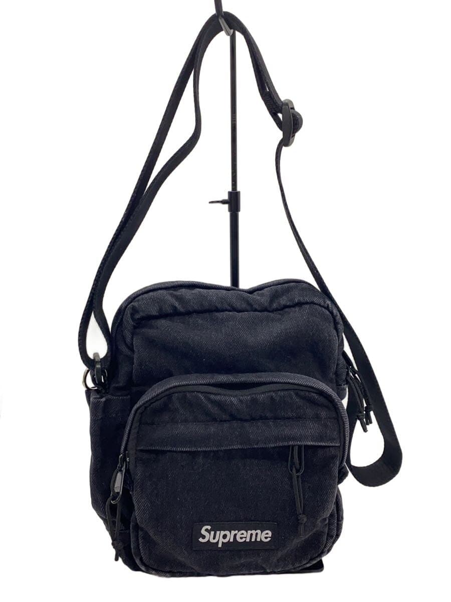 Supreme Shoulder Bag Denim BLK B14FW25