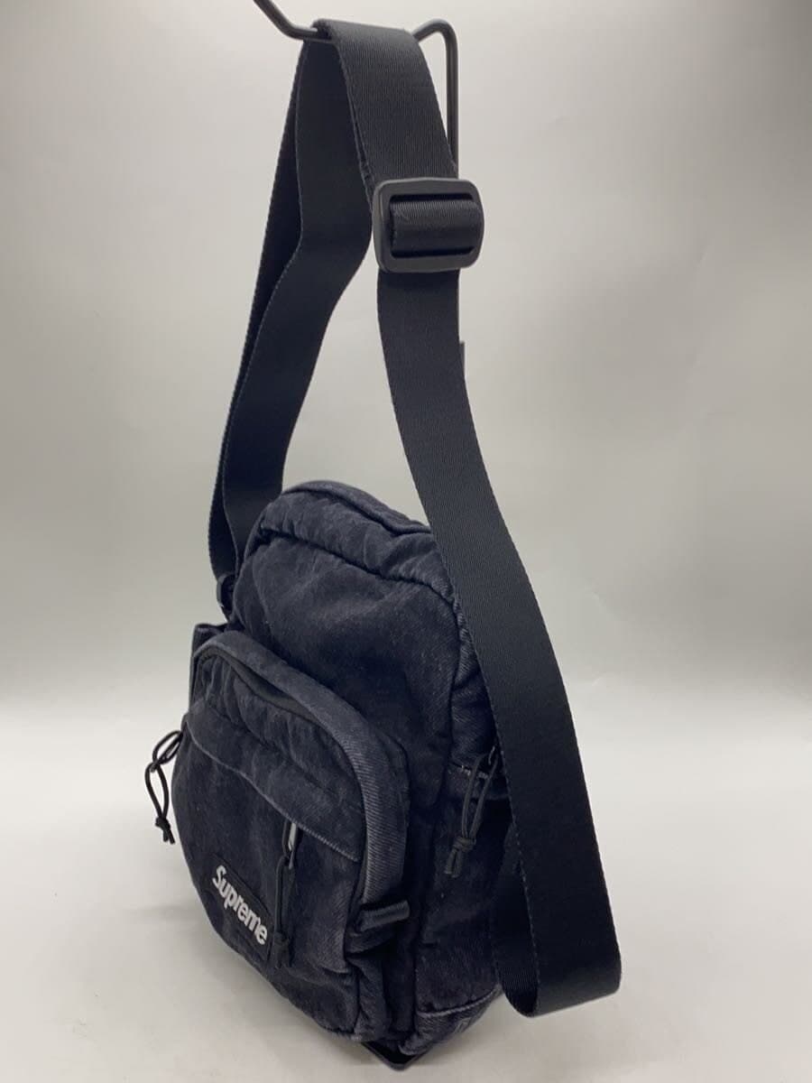 Supreme Shoulder Bag Denim BLK B14FW25 2