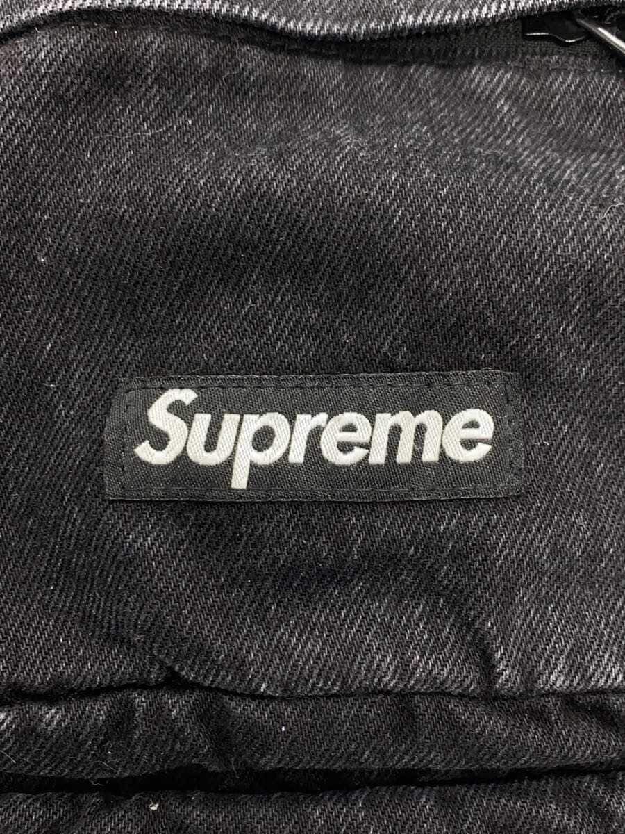 Supreme Shoulder Bag Denim BLK B14FW25 5