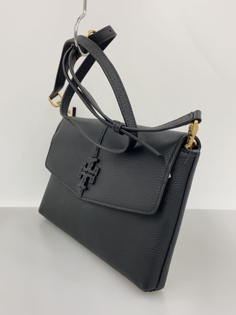 TORY BURCH shoulder bag leather BLK 2