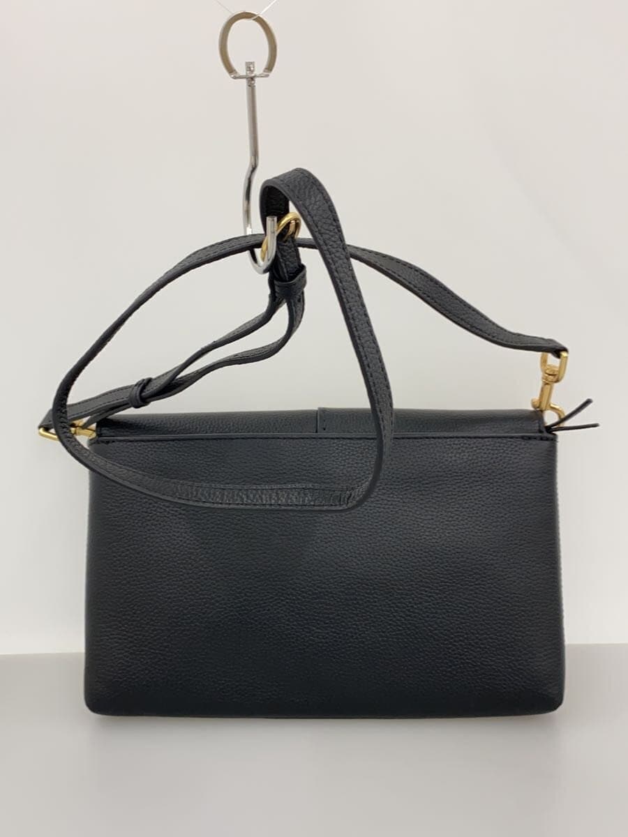 TORY BURCH shoulder bag leather BLK 3