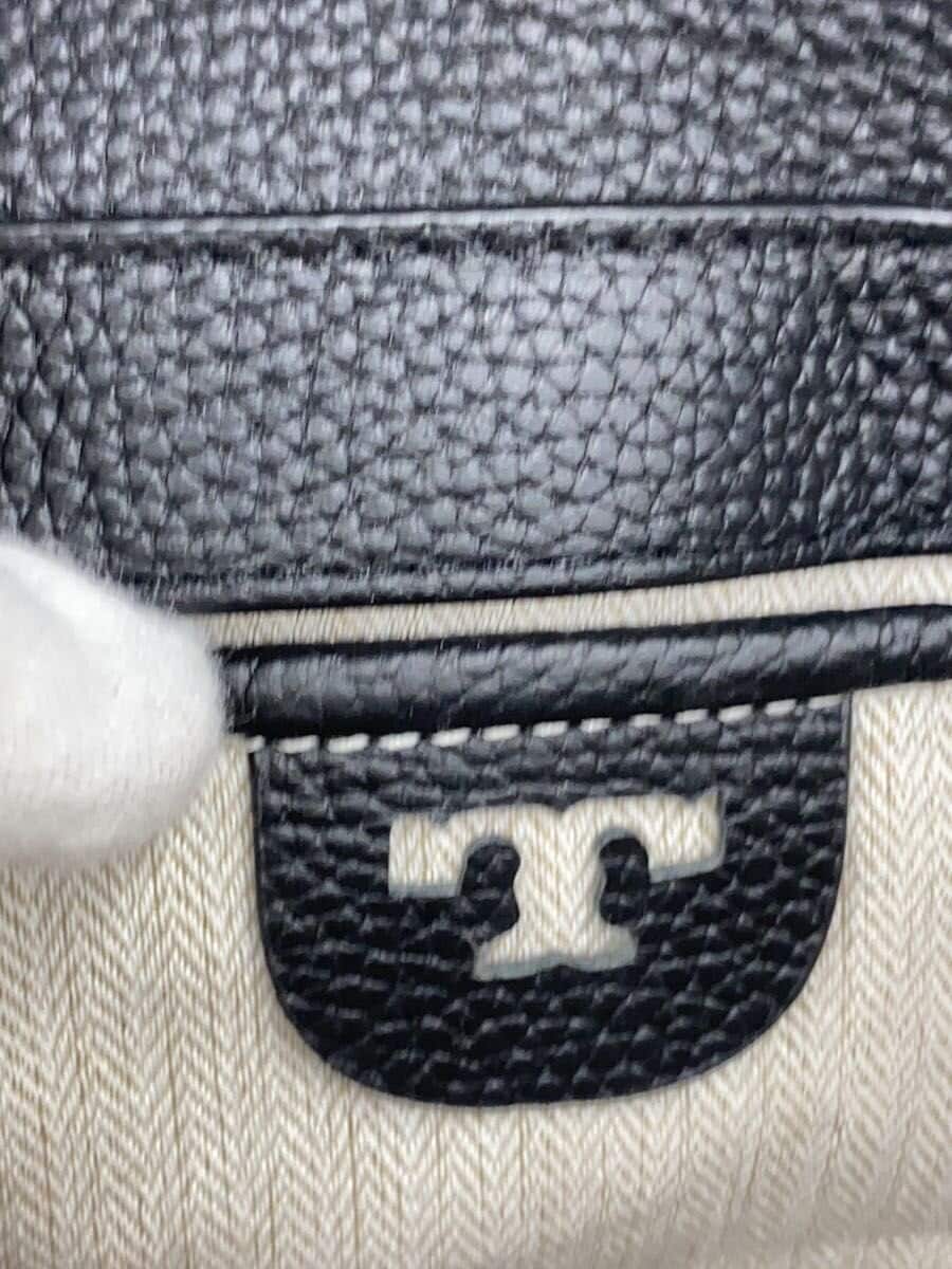 TORY BURCH shoulder bag leather BLK 5