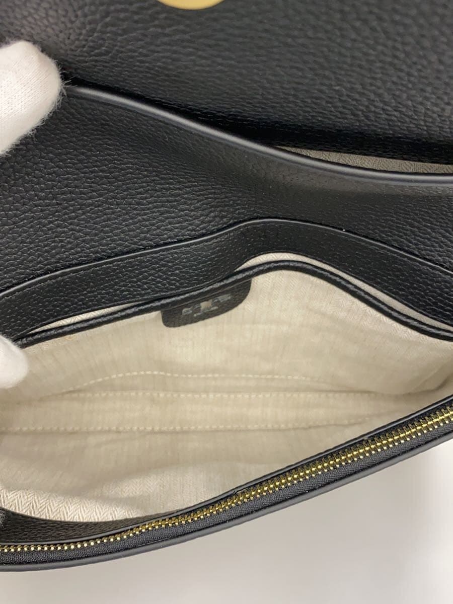 TORY BURCH shoulder bag leather BLK 6