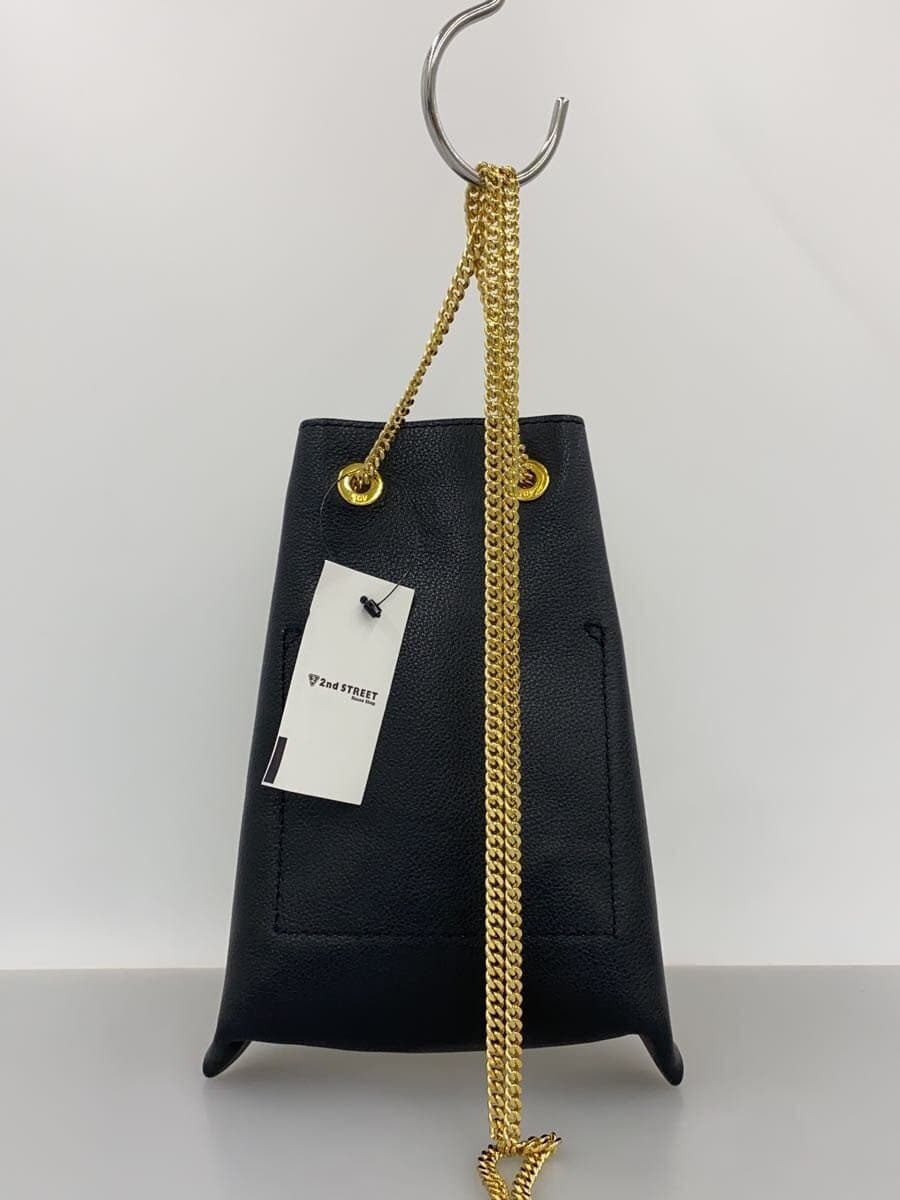 tov shoulder bag leather BLK plain 3