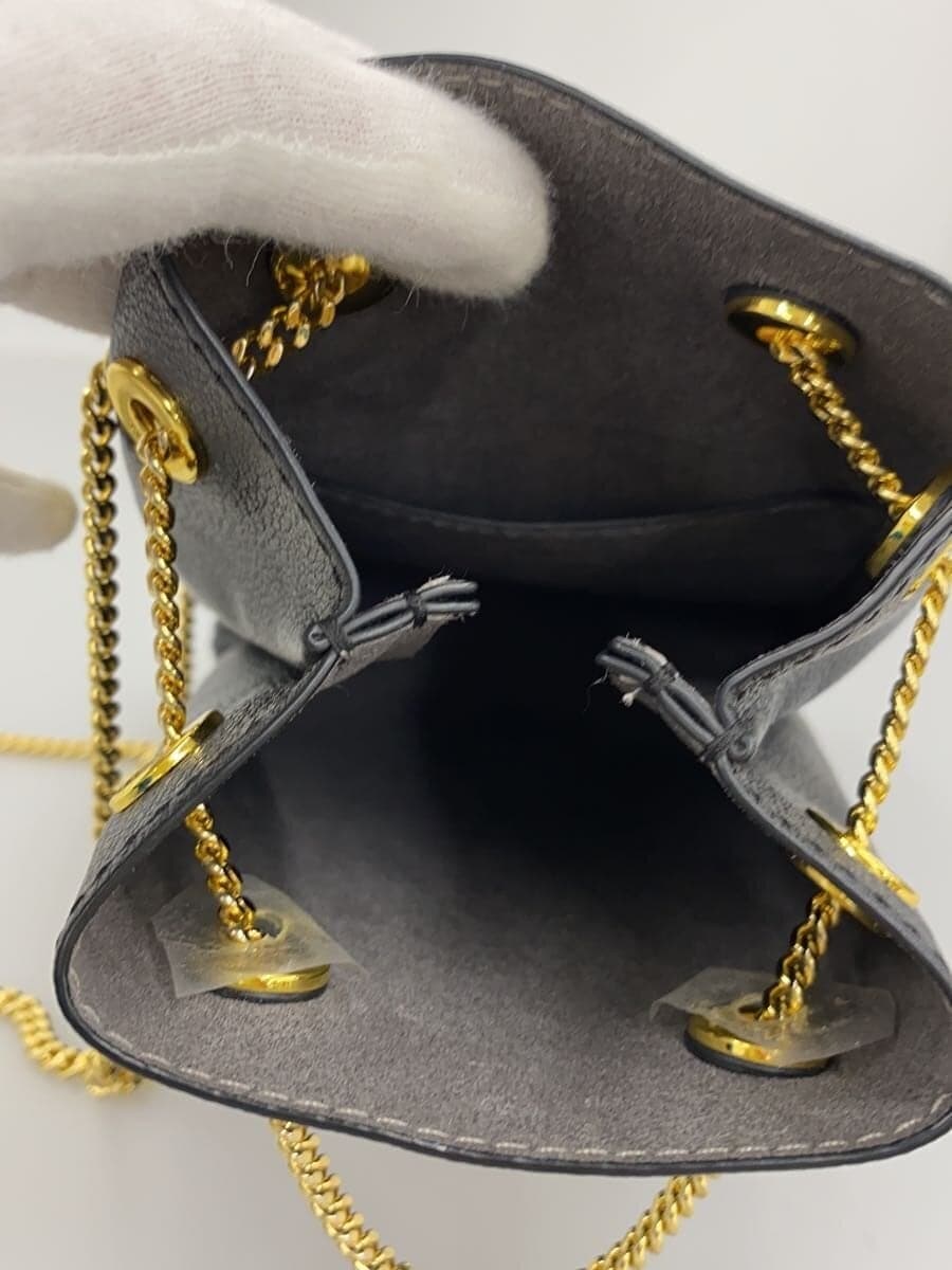 tov shoulder bag leather BLK plain 6