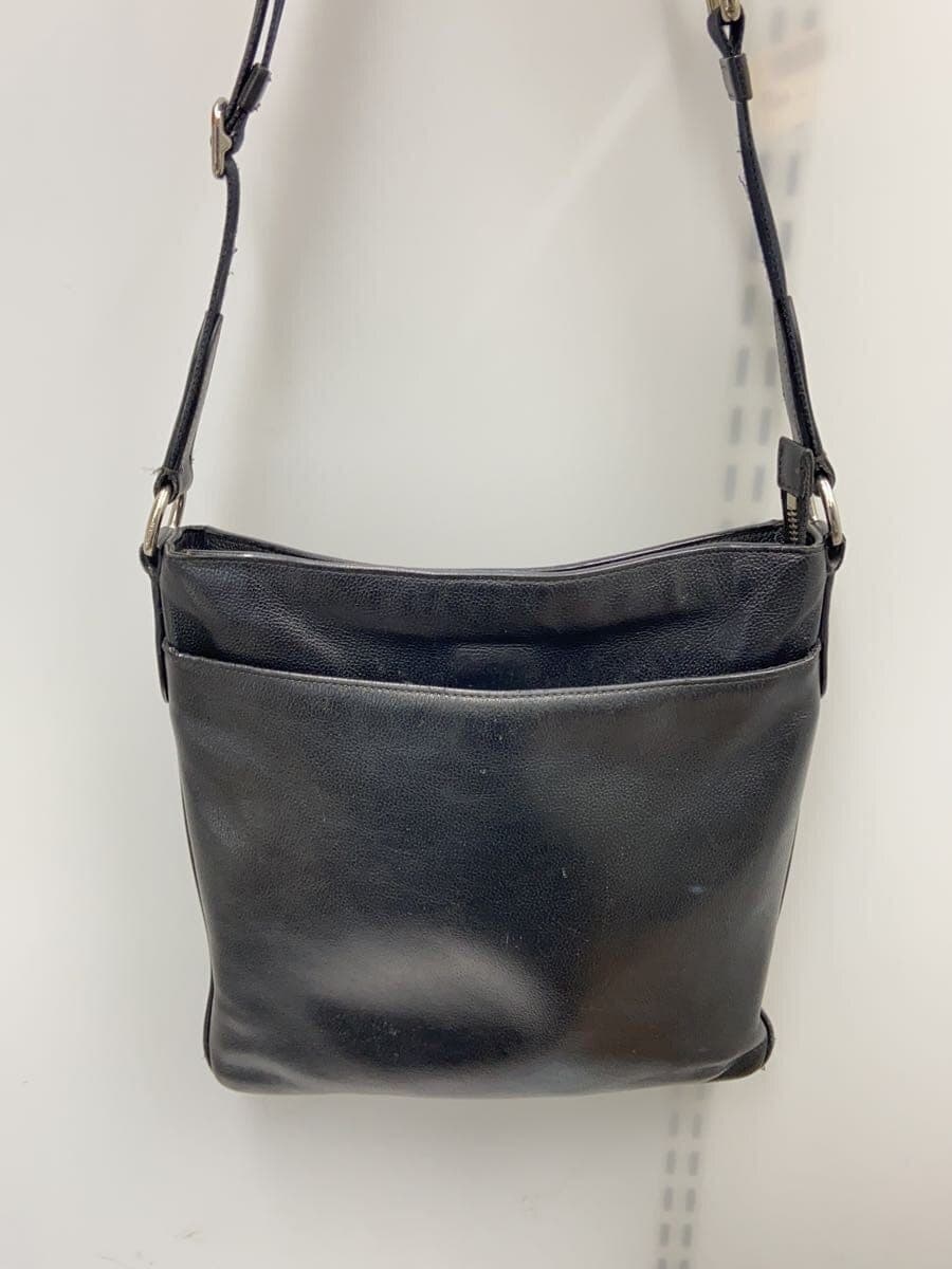 COACH Shoulder Bag Leather Black Solid Color F54780 3
