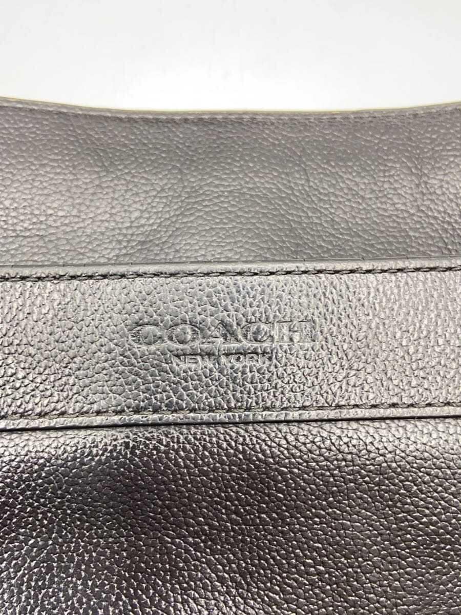 COACH Shoulder Bag Leather Black Solid Color F54780 5
