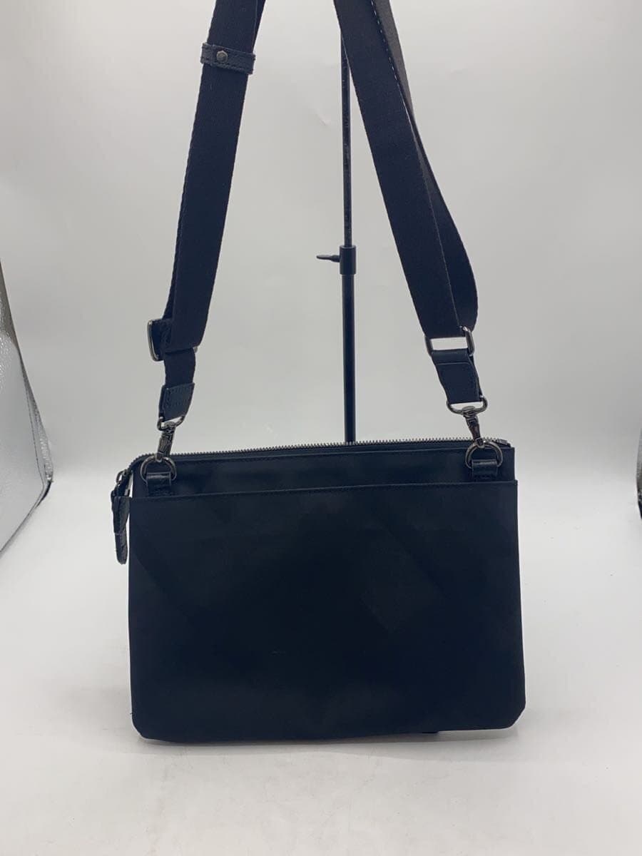 BURBERRY BLACK LABEL Shoulder Bag Polyester Black 3
