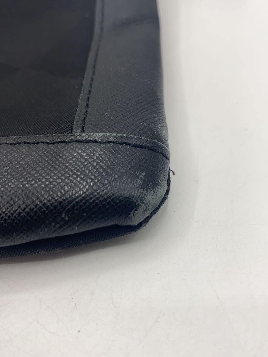 BURBERRY BLACK LABEL Shoulder Bag Polyester Black 4