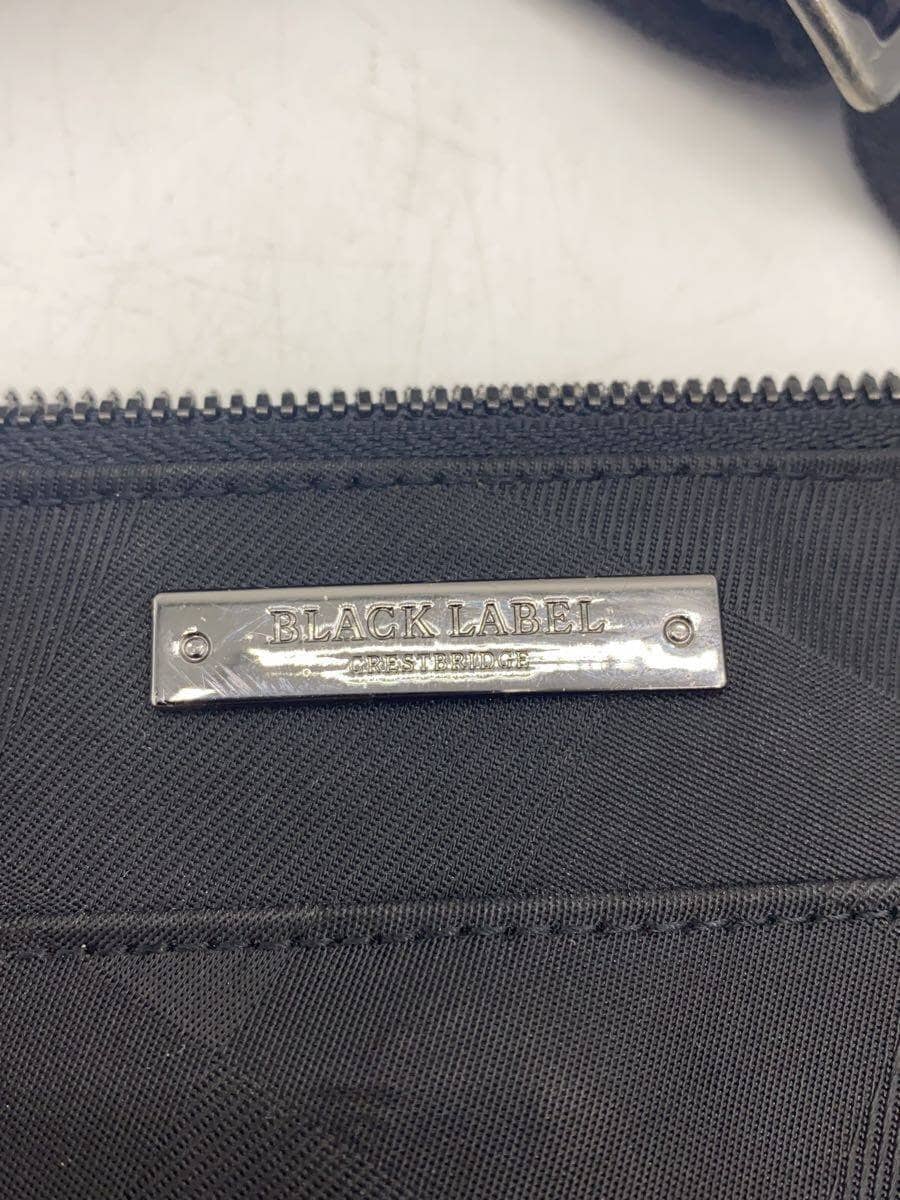 BURBERRY BLACK LABEL Shoulder Bag Polyester Black 5