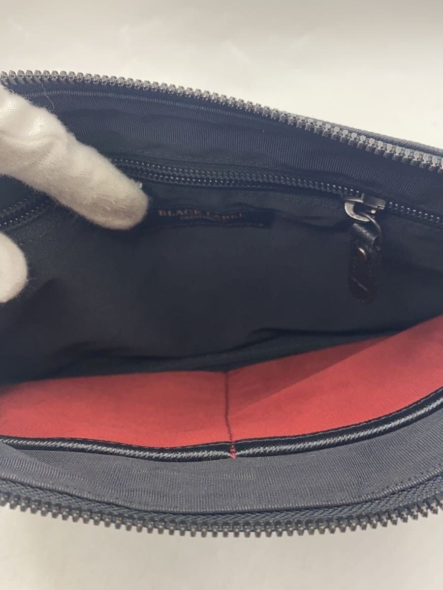 BURBERRY BLACK LABEL Shoulder Bag Polyester Black 6