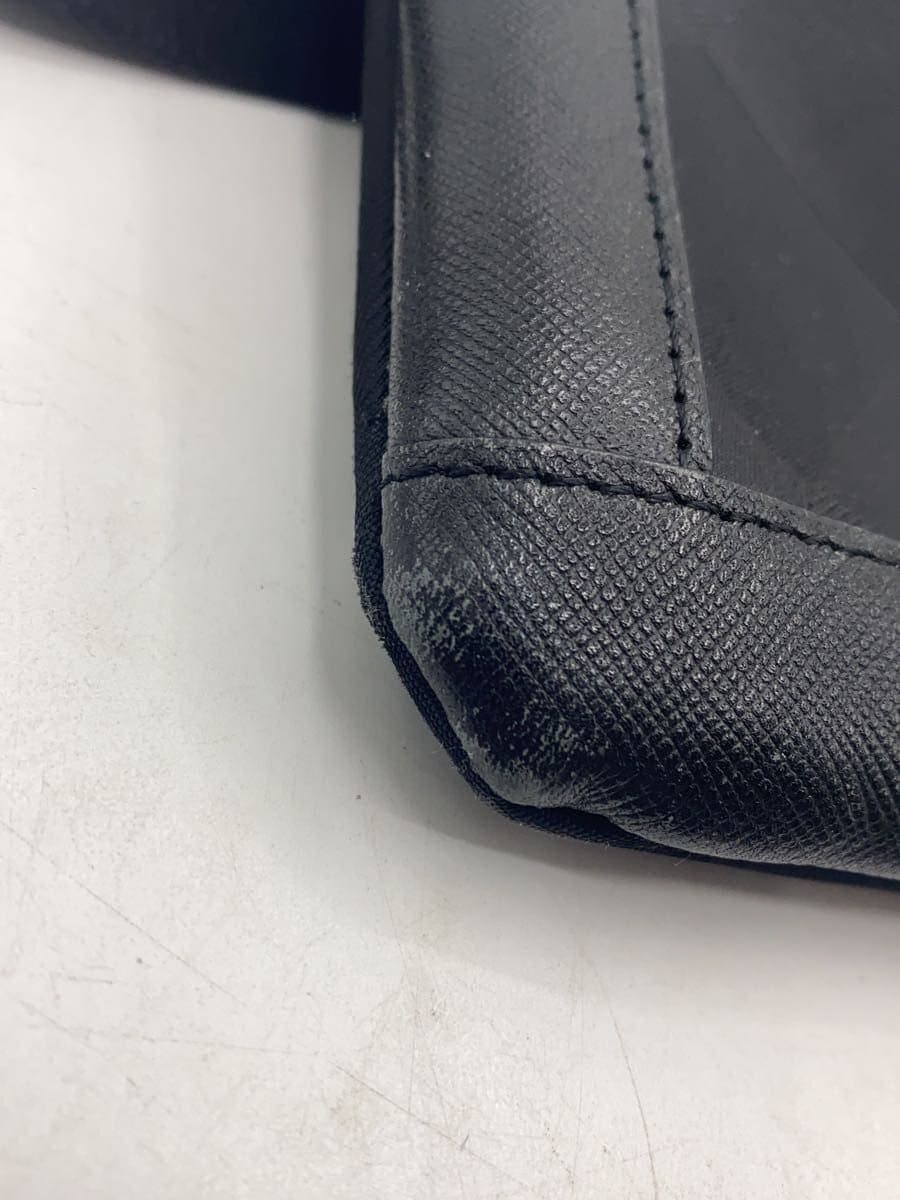 BURBERRY BLACK LABEL Shoulder Bag Polyester Black 7