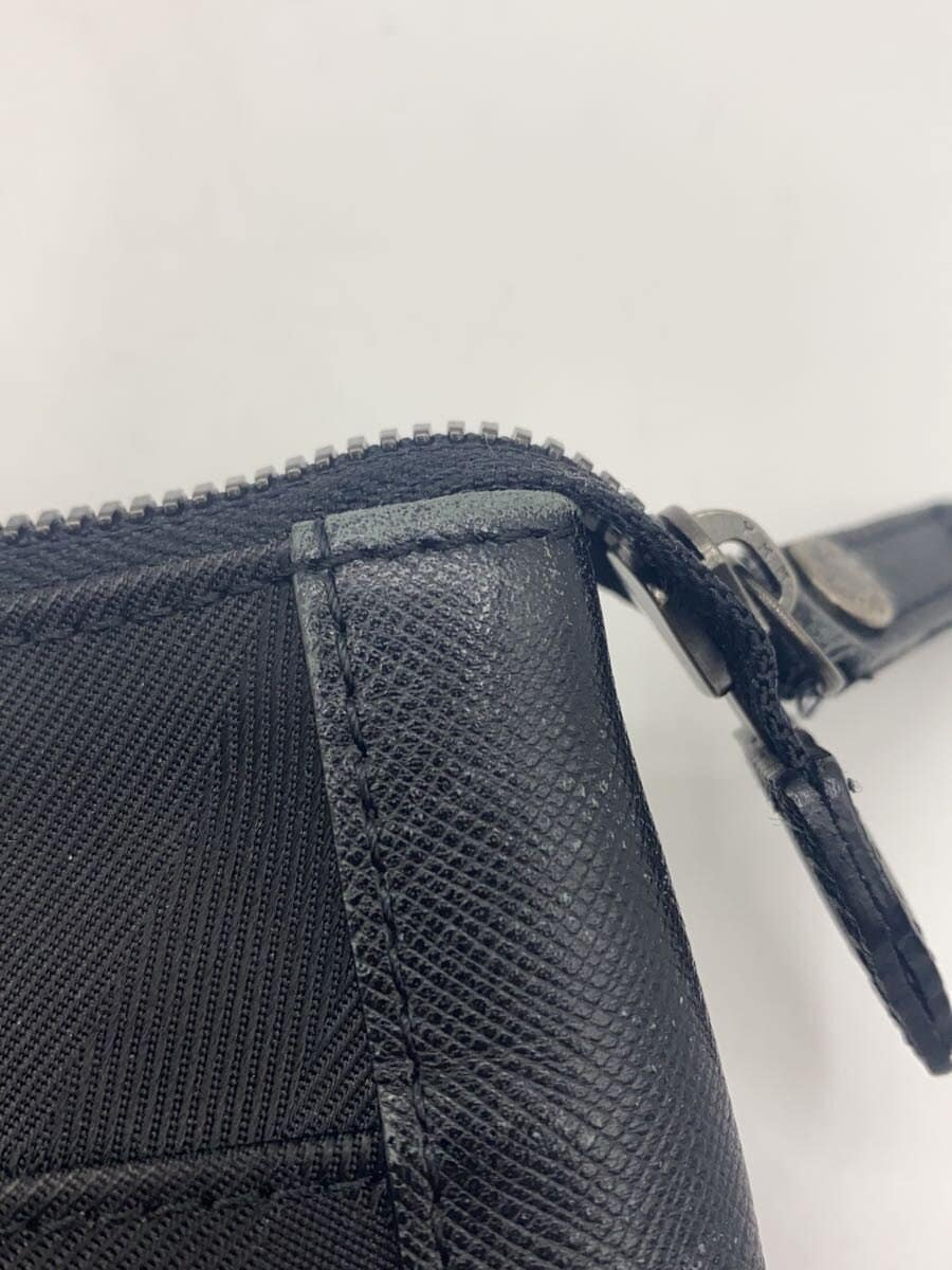 BURBERRY BLACK LABEL Shoulder Bag Polyester Black 8