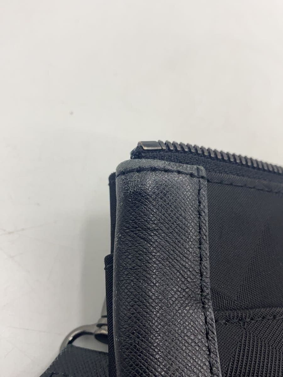 BURBERRY BLACK LABEL Shoulder Bag Polyester Black 9