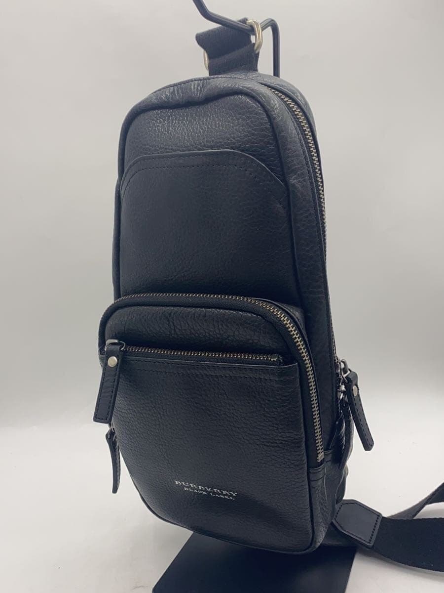 BURBERRY BLACK LABEL Shoulder Bag Leather BLK D1148-102-09 2