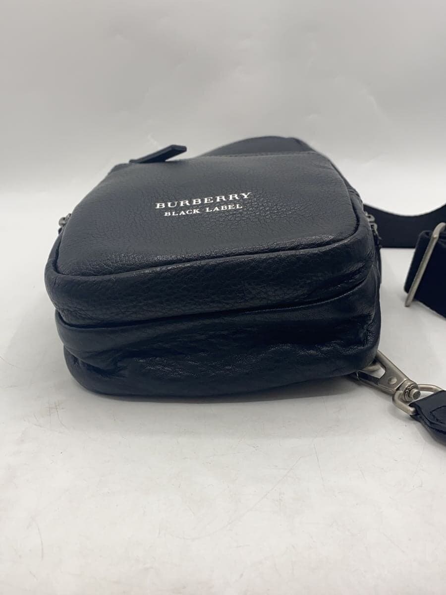 BURBERRY BLACK LABEL Shoulder Bag Leather BLK D1148-102-09 4