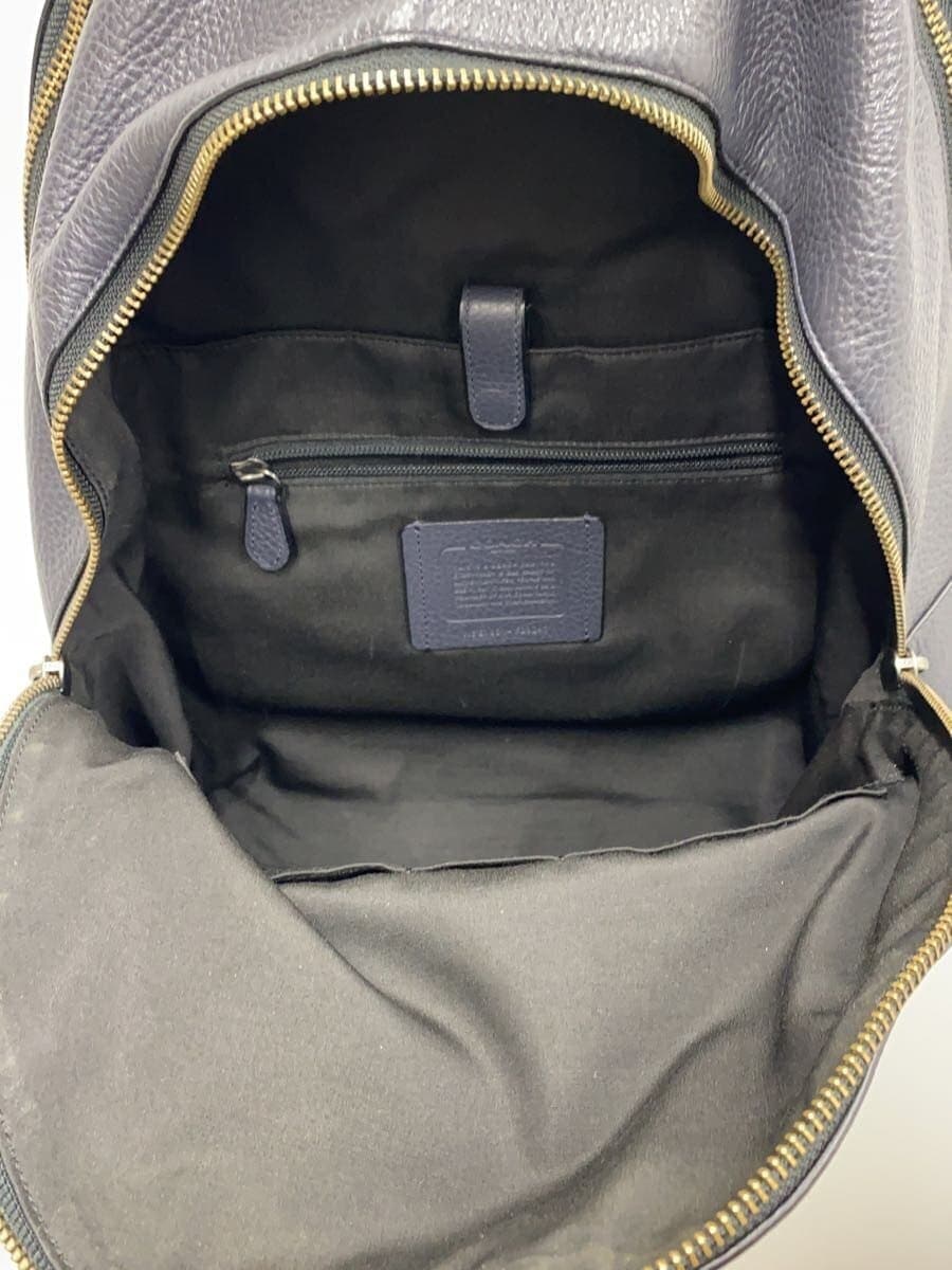 COACH Backpack Leather NVY F23247 6