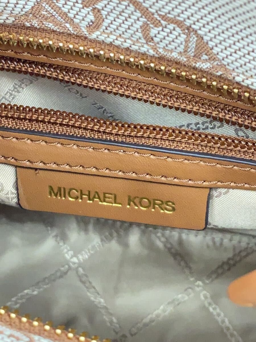 MICHAEL KORS Shoulder Bag Canvas BRW 30S3G3GM5J 5