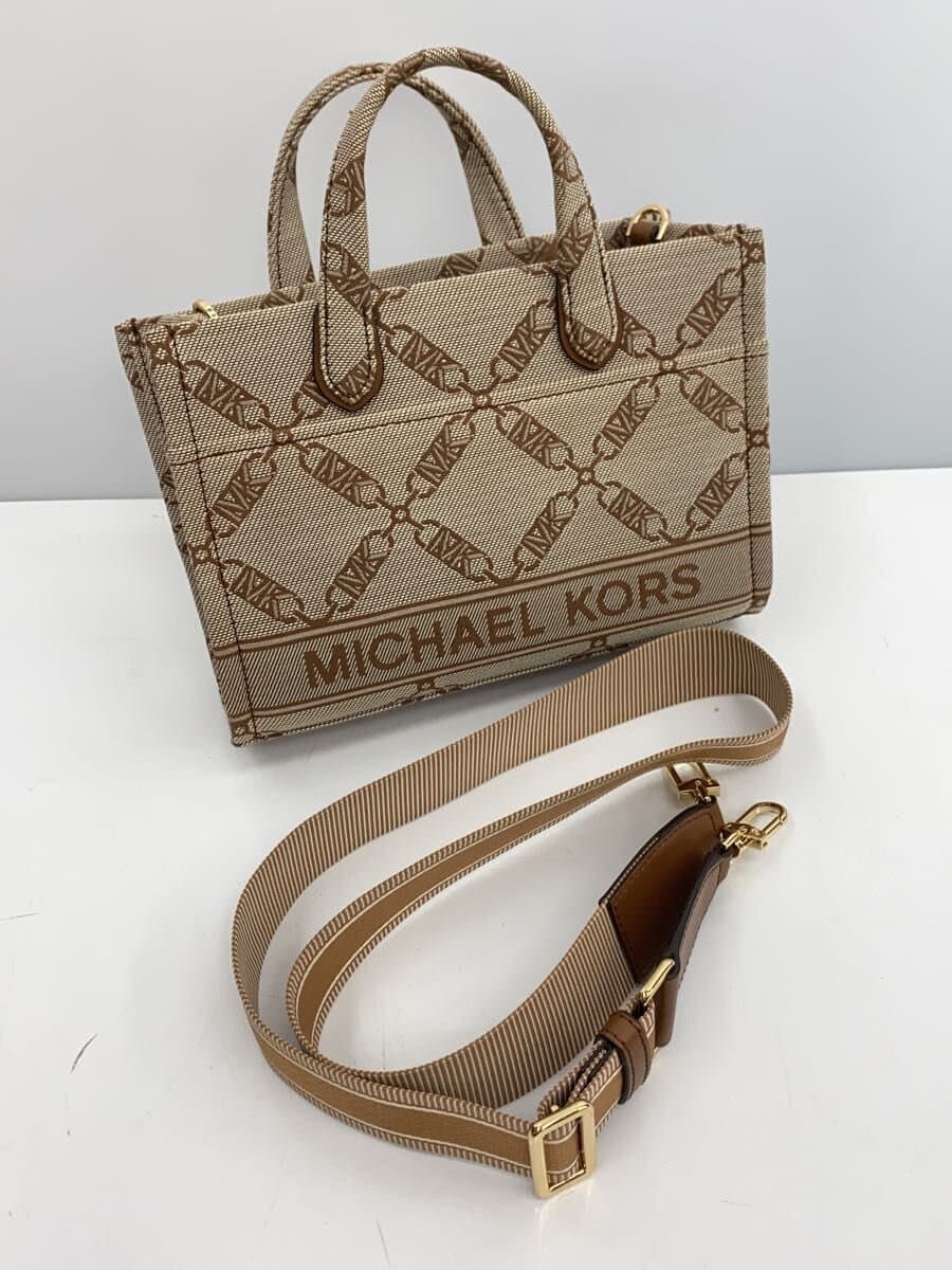 MICHAEL KORS Shoulder Bag Canvas BRW 30S3G3GM5J 8