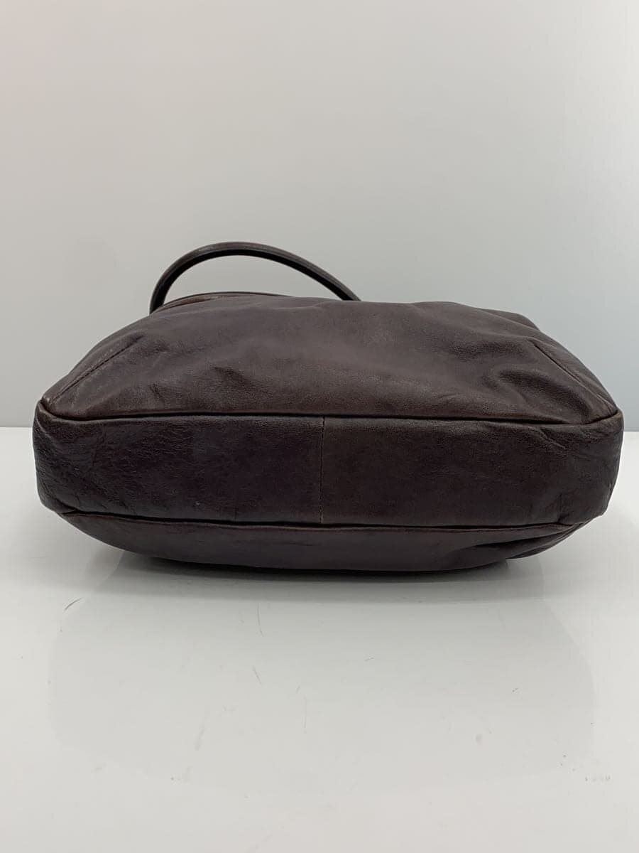 MARC JACOBS Tote Bag Leather BRW 4