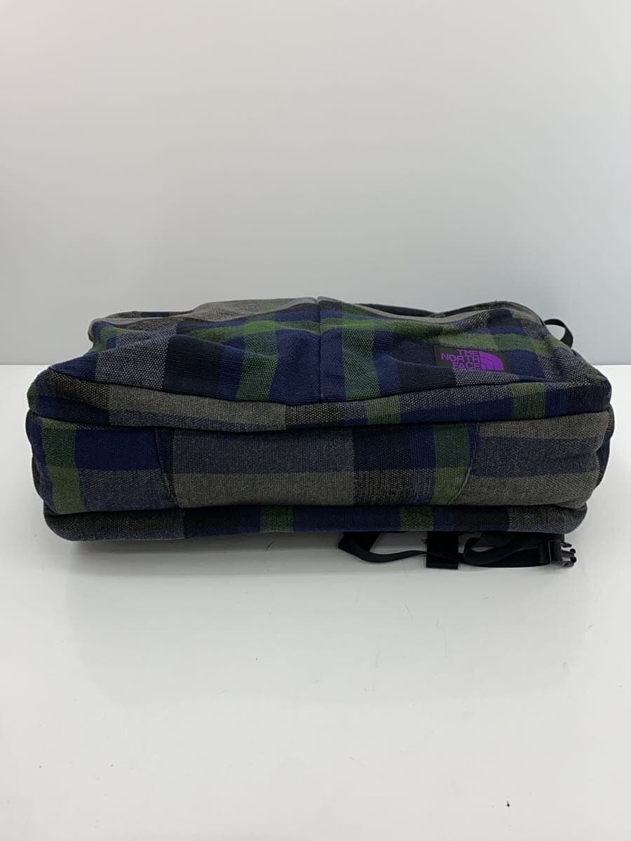 THE NORTH FACE PURPLE LABEL Shoulder Bag Acrylic GRY Check NN7881N 4