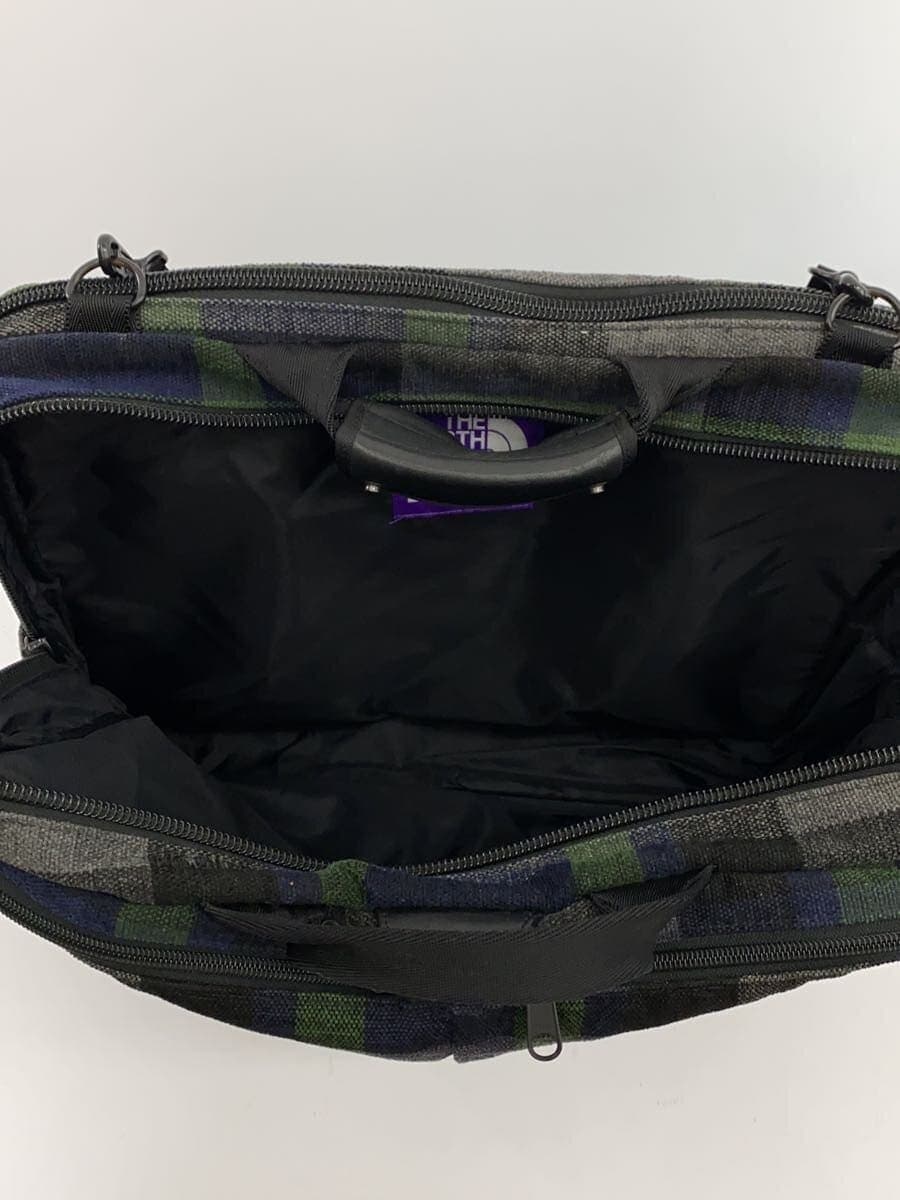 THE NORTH FACE PURPLE LABEL Shoulder Bag Acrylic GRY Check NN7881N 6