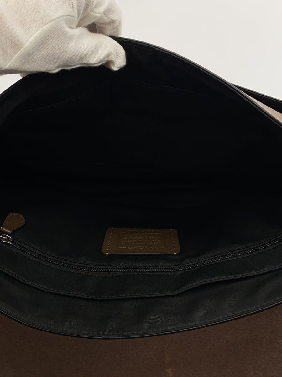 COACH Shoulder Bag BRW Solid 89894 6