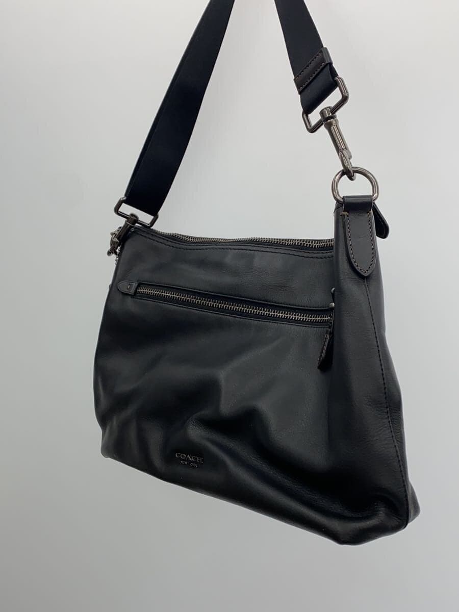 COACH Shoulder Bag Leather BLK Solid F72511 2