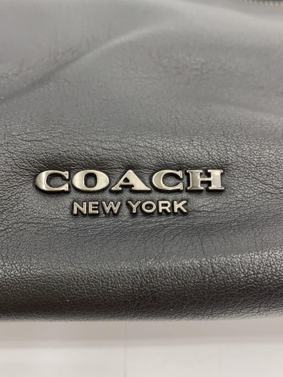 COACH Shoulder Bag Leather BLK Solid F72511 5