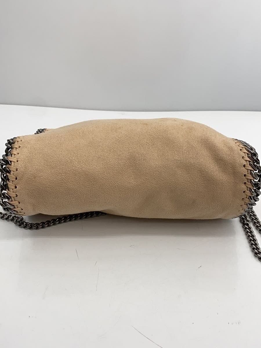 STELLA Mc CARTNEY Shoulder Bag BEG Stain 4