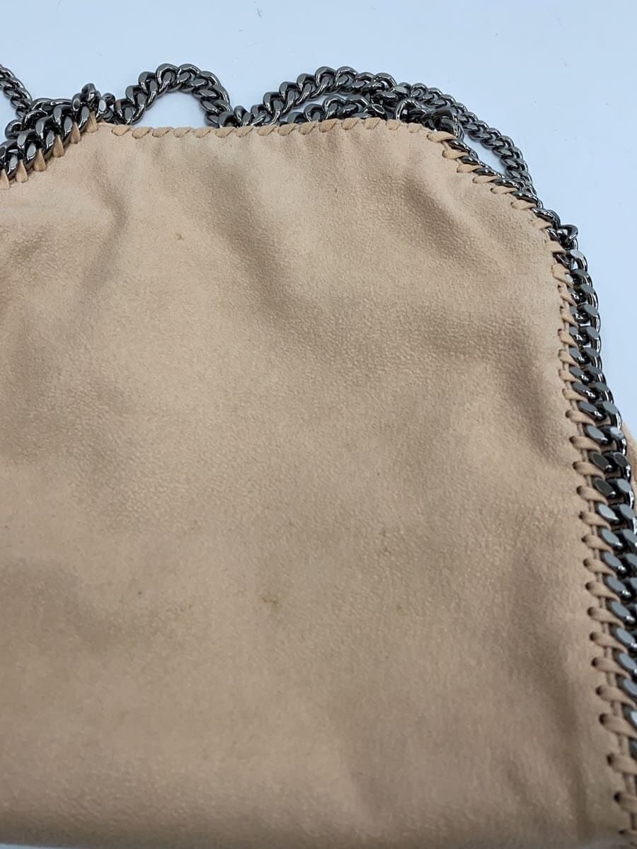 STELLA Mc CARTNEY Shoulder Bag BEG Stain 7