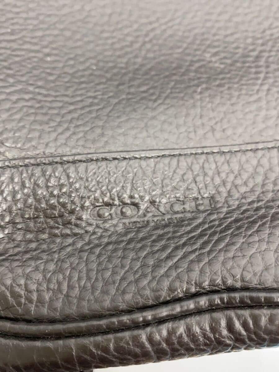 COACH Backpack Leather BLK F72510 7