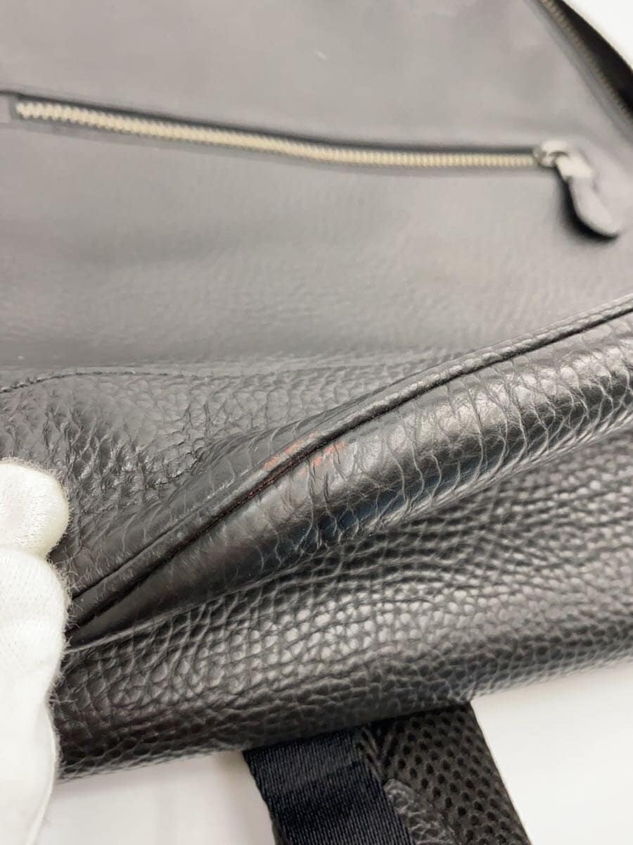 COACH Backpack Leather BLK F72510 8