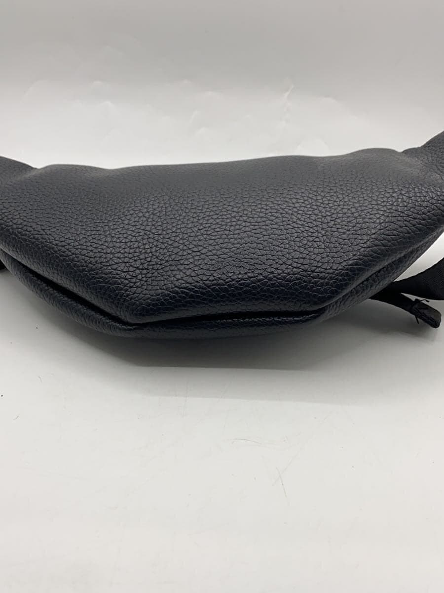 NUMBER (N)INE Waist Bag Leather Black 4