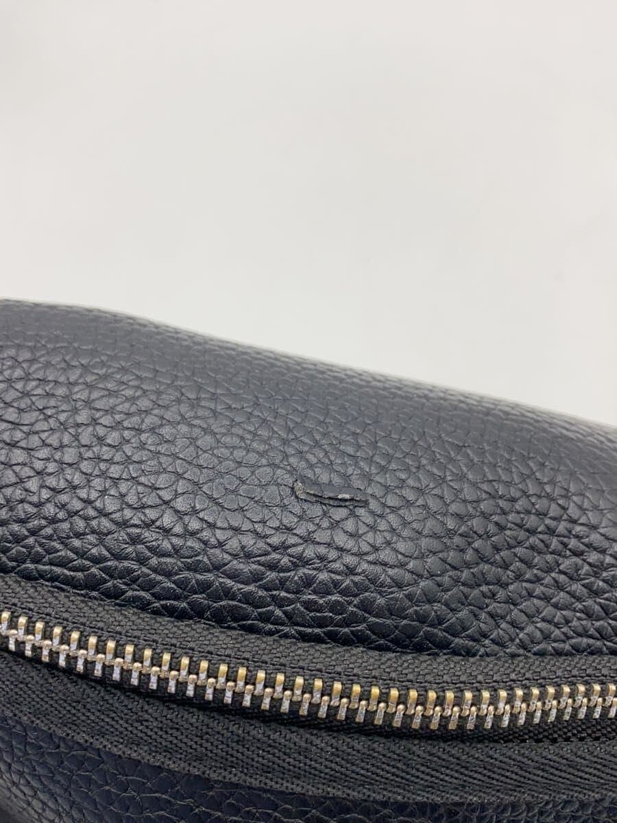 NUMBER (N)INE Waist Bag Leather Black 7