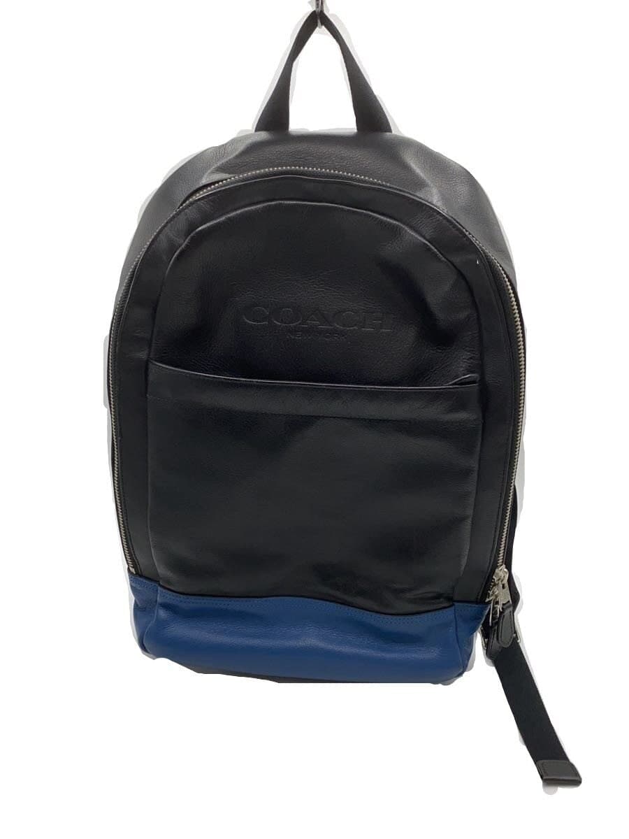 COACH Backpack Leather Black F54135