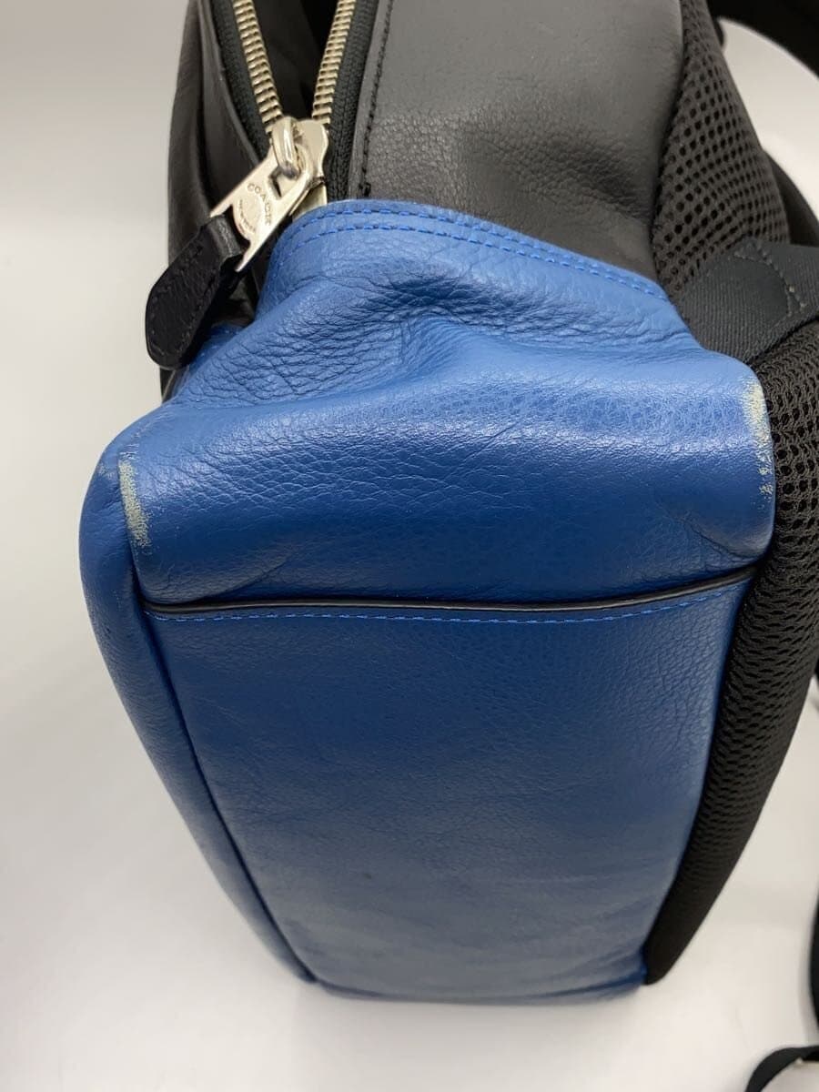 COACH Backpack Leather Black F54135 9