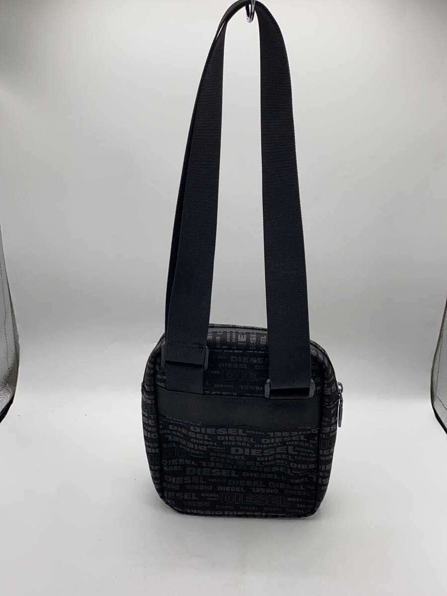 DIESEL Shoulder Bag -- BLK All-over print 3