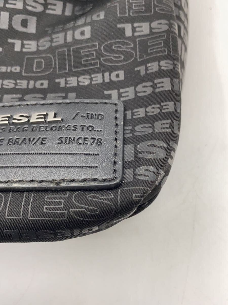 DIESEL Shoulder Bag -- BLK All-over print 7
