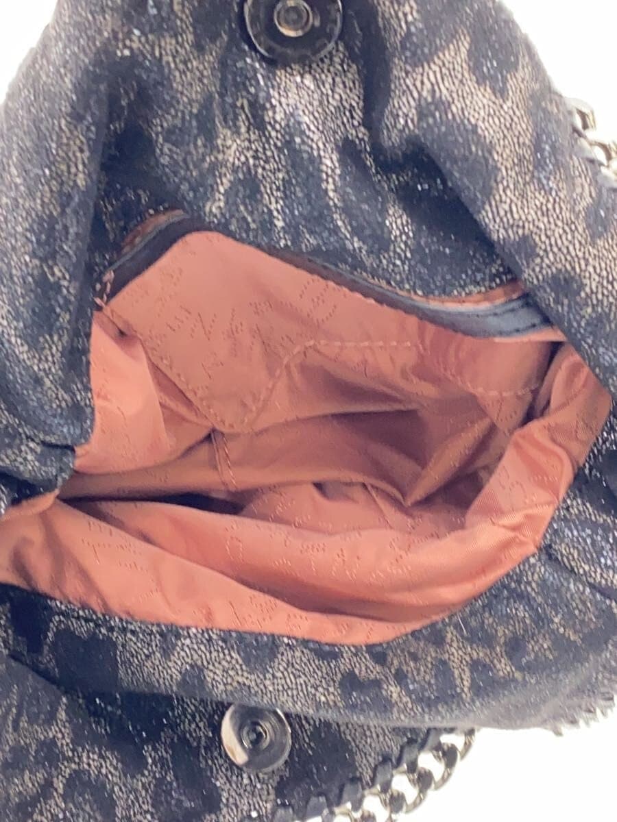 STELLAMcCARTNEY handbag -- BLK animal 6