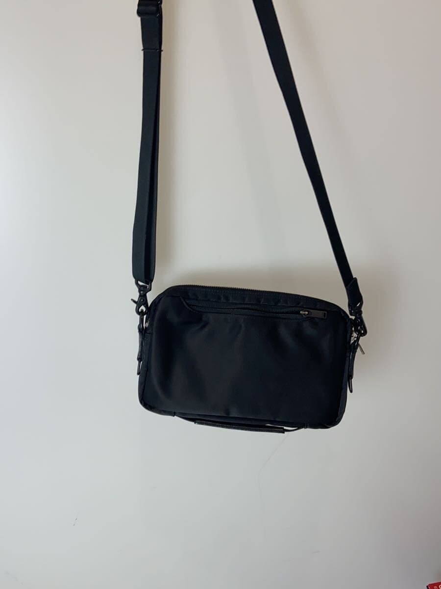 PORTER shoulder bag nylon BLK plain 3
