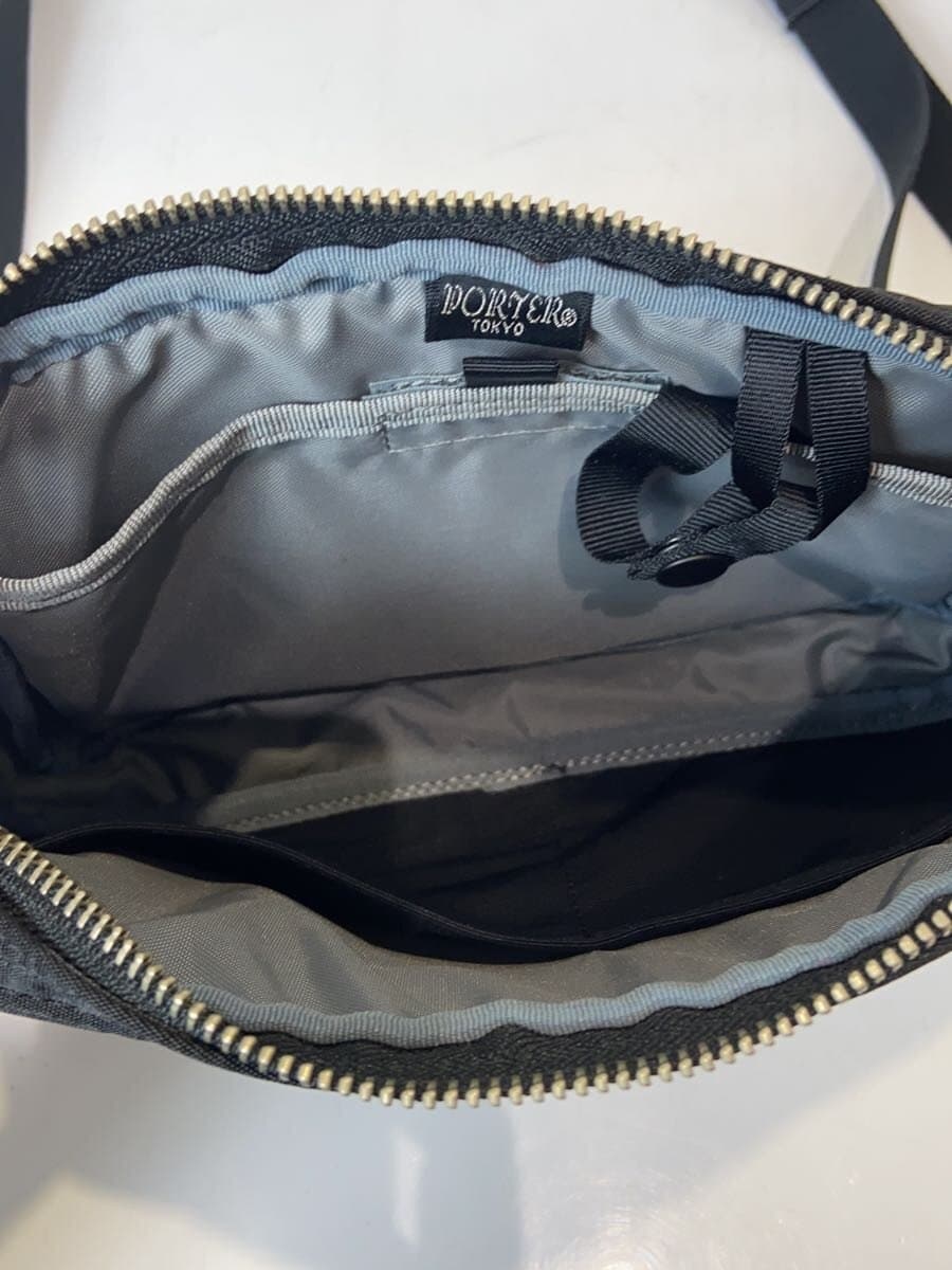 PORTER shoulder bag nylon BLK plain 6