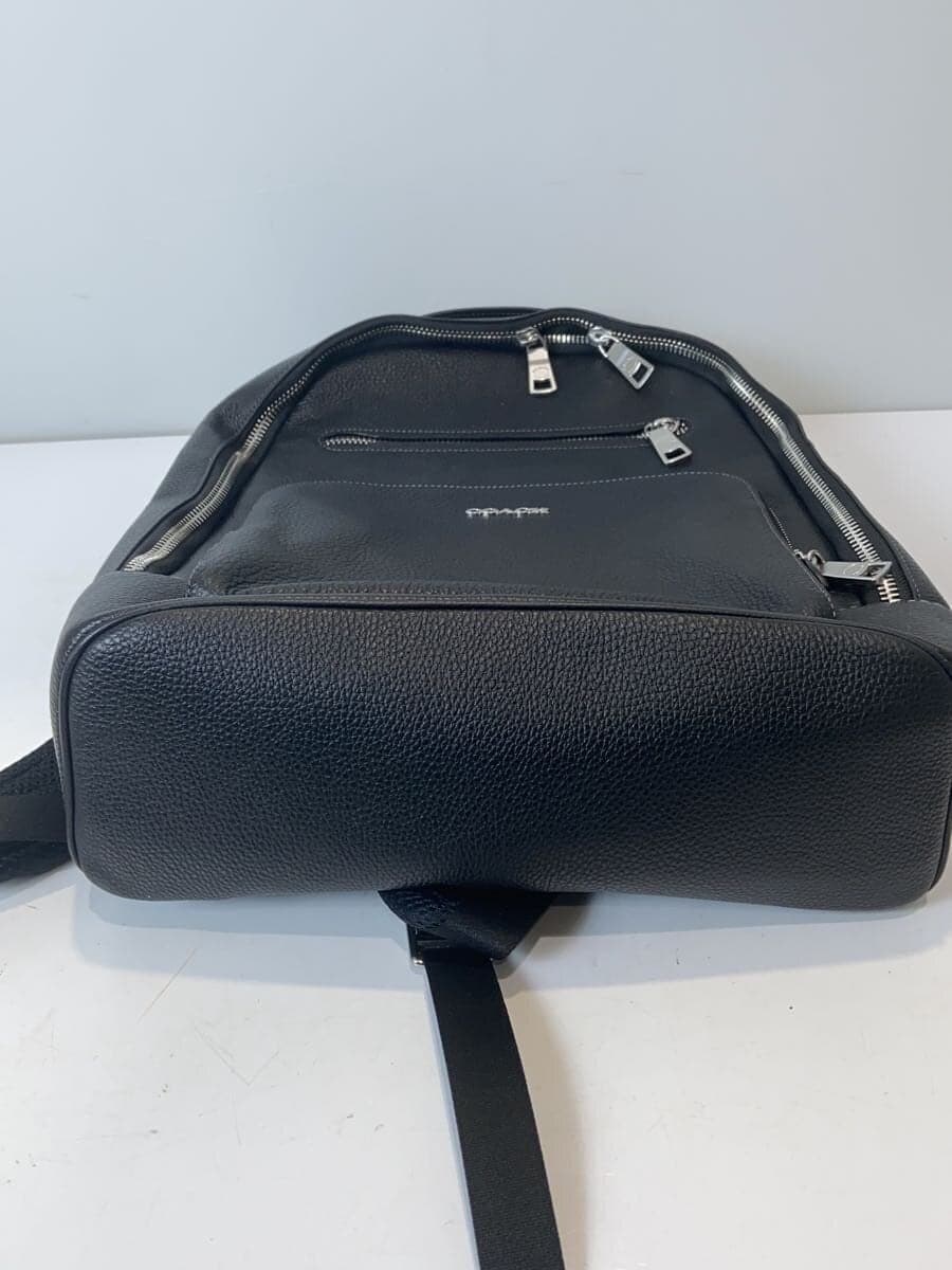 COACH Backpack Leather Black CM697 4