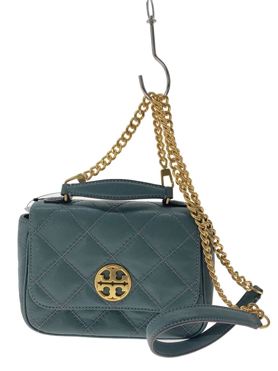 TORY BURCH Shoulder Bag Leather GRN