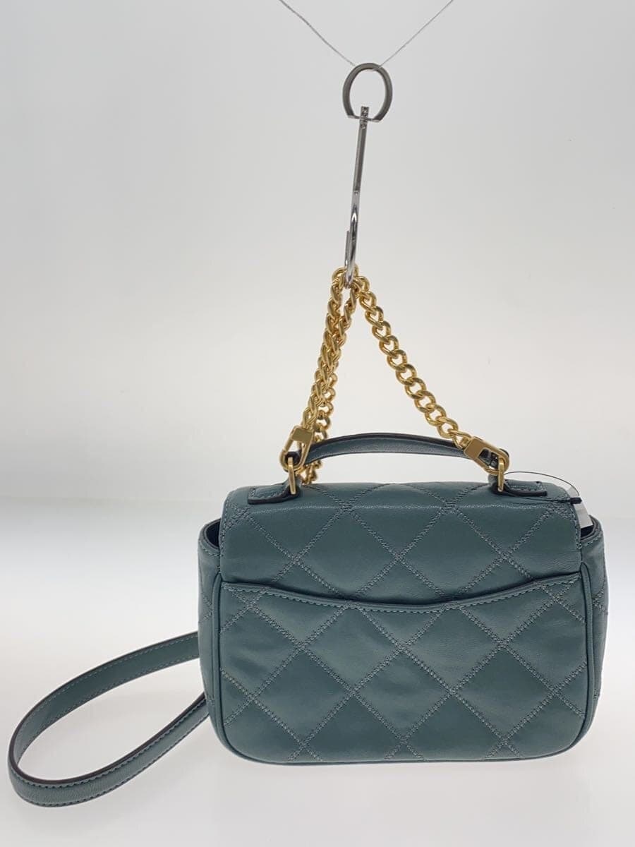 TORY BURCH Shoulder Bag Leather GRN 3