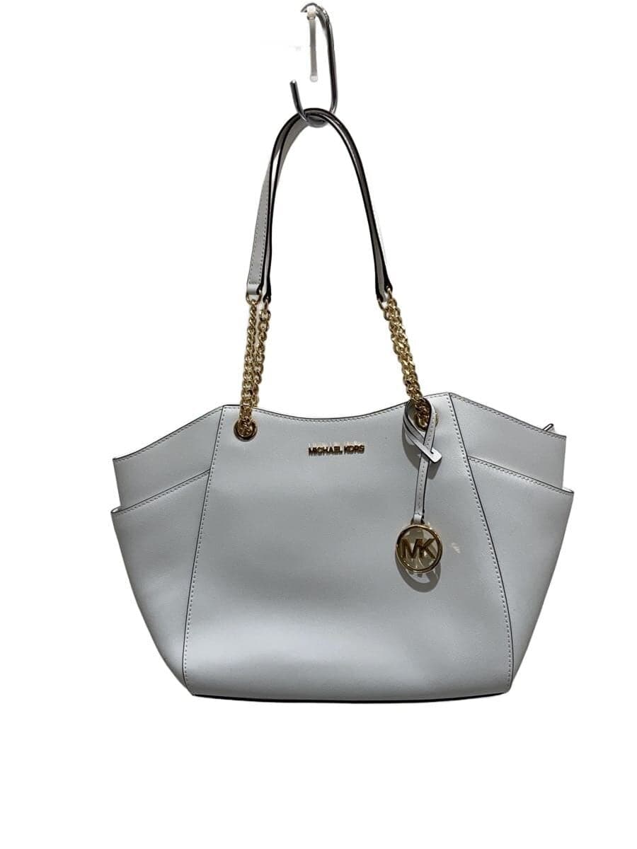 MICHAEL KORS Shoulder Bag Leather WHT Solid OA-2401