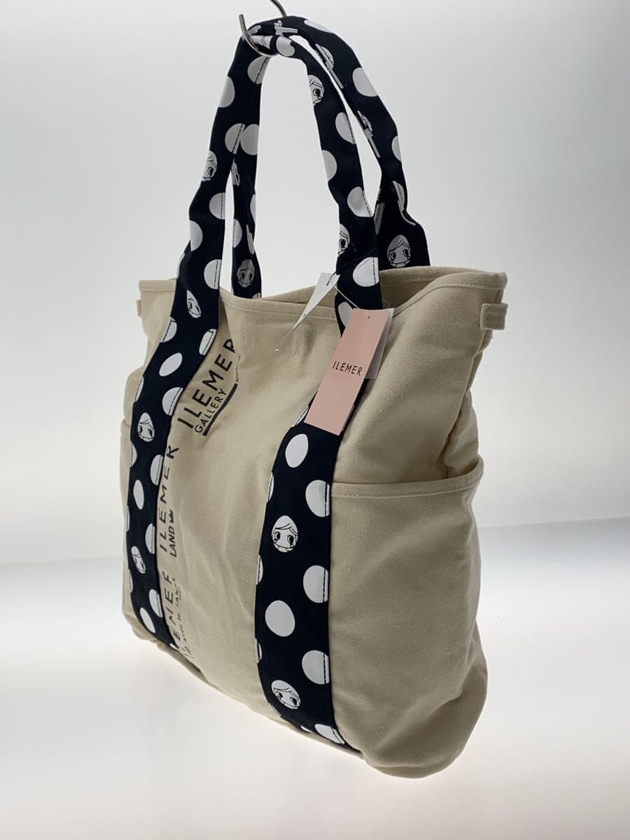 ILEMER Tote Bag Canvas IVO Solid 2